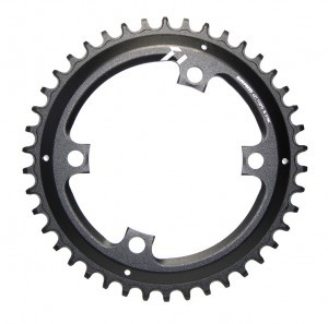 Kettenblatt SRAM X-Sync Apex1 110mm, 40 Z.,Alu, schwarz, 11-f., asymm.
