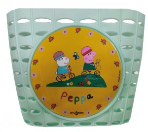 BIKE FASHION KINDERKORB PEPPA PIG KUNSTSTOFF