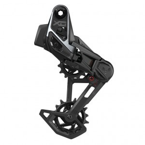 Schaltwerk SRAM X0 T-Type Eagle AXS 12-fach, langer Käfig, schwarz, Alu