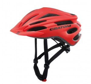 Fahrradhelm Cratoni Pacer (MTB) rot matt, Gr. L/XL (58-62cm)