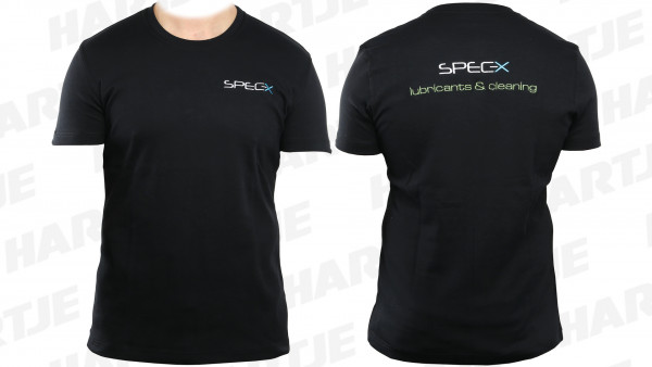 Spec-X T-SHIRT SPEC-X UNISEX SCHWARZ XS