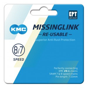 KMC VERSCHLUSS 7/8-FACH 2PCS/CARD R EPT 7,1MM