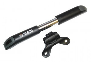 Rennradpumpe SKS Raceday SV, 262mm, schwarz/silber, Aluminium