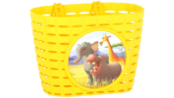 WIDEK KINDERKORB ANIMALS KINGDOM, GELB