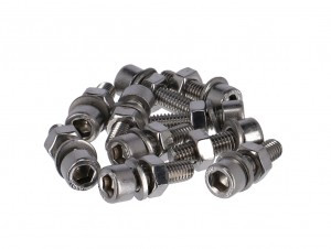 Innensechskantschraube M 6 x 25 Beutel 10 Stück, Nirosta, Mutter+Scheibe