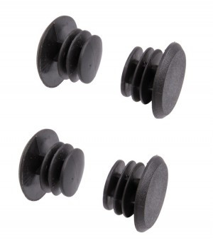 Lenkerendstopfen M-Wave Fit-Plugs 4 Stk. für versch. Innendurchmesser, schwarz