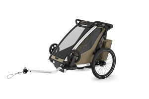 Kinderanhänger Thule Chariot Cross 2 Single, Faded Khaki