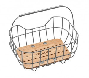 System Korb Racktime Baskit Breeze 22ltr 47x33x24cm, silber, inkl. SnapitAdapter