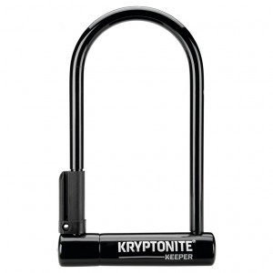 Bügelschloss Kryptonite Keeper Standard 10,2x20,2cm ,Ø12mm,sw,Side-Mount,2 Schlü