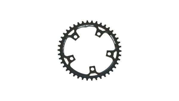 Stronglight KETTENBL.GRAVEL RED/FORCE 7075 T6 110MM 5 ARM 42 Z.