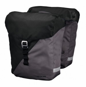 RACKTIME DOPPELTASCHE VIDA,CARBON BL/STONE GREY
