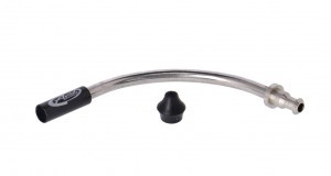 Bremszug-Führungsröhrchen Avid 90°, silber, mit Staubschutz