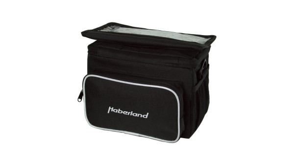 HABERLAND LENKERTASCHE CLASSIC, 6L, SCHWARZ