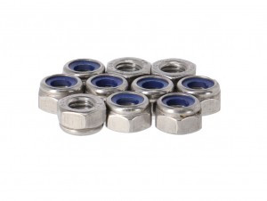 Fix-Nippel SICHERUNGSMUTTER M6 EDEL- STAHL