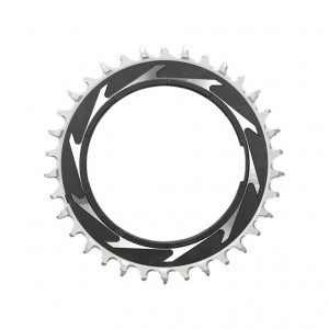 Kettenblatt SRAM T-Type Eagle XXSL 38Z., Alu, sw/si,12-f., TM, D1, 3mm Offs