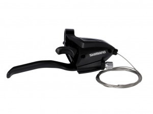 SHIMANO Schalt- / Bremshebel ST-EF500 8-fach Rechts Schwarz 4 Finger