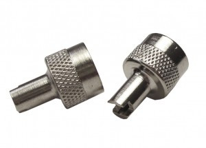 Metallstaubkappe AV Metall, 2 Stück im Polybeutel