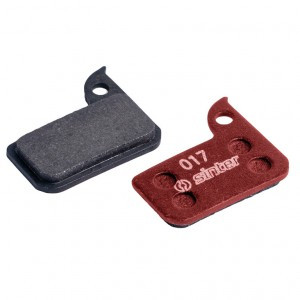 Scheibenbremsbelag Sinter 017 Sram Road organisch, MTB Standard, rot, VE=25 Paar