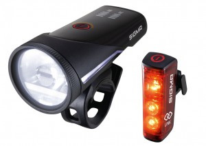 Sigma Sport AKKU-LEUCHTENSET SIGMA AURA 100 USB BLAZE LINK