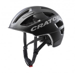 Fahrradhelm Cratoni C-Pure (City) schwarz matt, Gr. S/M (54-58cm)