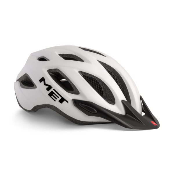 MET Crossover White, matt, Gr. XL, 60 / 64 cm