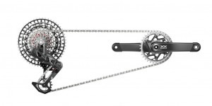Schaltgr.set SRAM XX SL T-Type Eagle AXS DUB MTB Wide,175mm,34Z,XS-1299,10-52Z