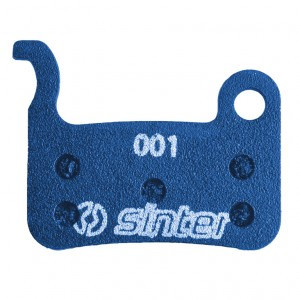 Scheibenbremsbelag Sinter 001 Shimano A organisch, E-Bike, blau, VE=25 Paar