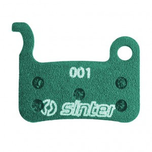 Scheibenbremsbelag Sinter 001 Shimano A organisch, MTB Race, grün, VE=25 Paar