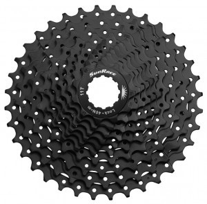 Zahnkranz-Kassette SunRace CSMS1 10-fach, 11-36Z, Shimano kompatibel, sw