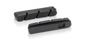 XLC Ersatzbremsgummis BS-X15 4er Set, für Alufelgen, Campagnolo Type