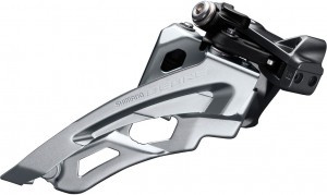 Umwerfer Deore Front Pull FD-M6000 Side Swing,66-69°,34,9mm, 3x10-f. Low-Cl