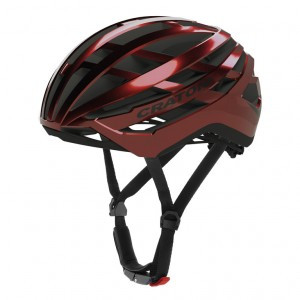Fahrradhelm Cratoni C-Vento metall. rot glänz./matt,Gr.M/L (56-60cm)