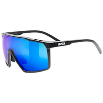 UVEX Mtn Perform S Black Matt / MIRROR Blue | One Size