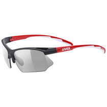 UVEX Sportstyle 802 V Black Red White / Smoke | One Size