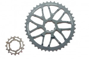 Umbaukit Stronglight für Shimano Kasette