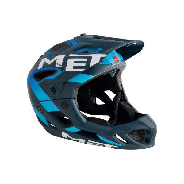 MET Parachute Blue Shaded Cyan, matt, Gr. L, 59 / 62 cm