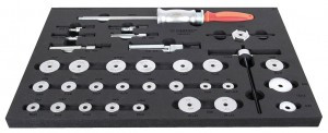Einpresswerkeug Set Unior 1600SOS20 Lager Montage-/Demontageset, universal