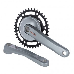 SHIMANO Kurbelgarnitur NEXUS FC-C6000 38 Zähne silber