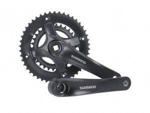 KRG Shimano FC-TY501 7/8-f., 30/46Z, 175mm, sw, o. KSS,4-kant