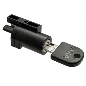 Akkuschloss AXA SHIMANO Intube E8035-36 schwarz, solo version