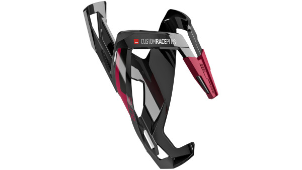 ELITE FLASCHENH.CUST.RACE SCHWARZ GLANZ/AMARANTH