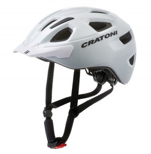 Fahrradhelm Cratoni C-Swift (City) weiß glanz, Gr. Uni (53-59cm)