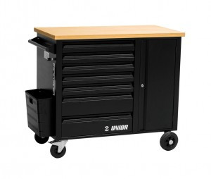 Mobile Werkbank Unior Hercules, schwarz, 940H2-BLACK