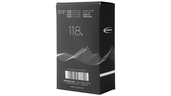 SCHWALBE SCHLAUCH #21E 54/62-584 AV40 AEROTHAN