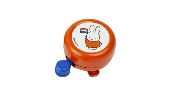 WIDEK KLINGEL KINDER MIFFY ORANGE MIT FLAGGE