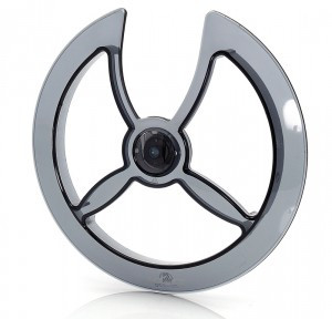 XLC Kettenschutzscheibe CG-K01 42-44 Zähne, rauchfarbig, für Festachse