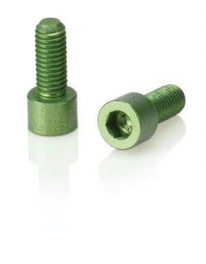 XLC Schrauben für Trinkflaschenhalter 2er Set, limegreen