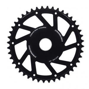 Kettenblatt E-Bike Stronglight Yamaha 44 Z., Alu, schwarz, DM, für Yamaha