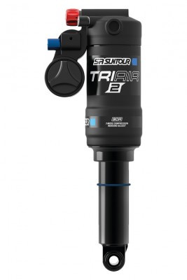 Dämpfer SR Suntour RS22 TRIAIR2 3CR schwarz, 185 x 50mm, Trunnion