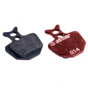 Scheibenbremsbelag Sinter 014 Formula organisch, MTB Standard, rot, VE=25 Paar
